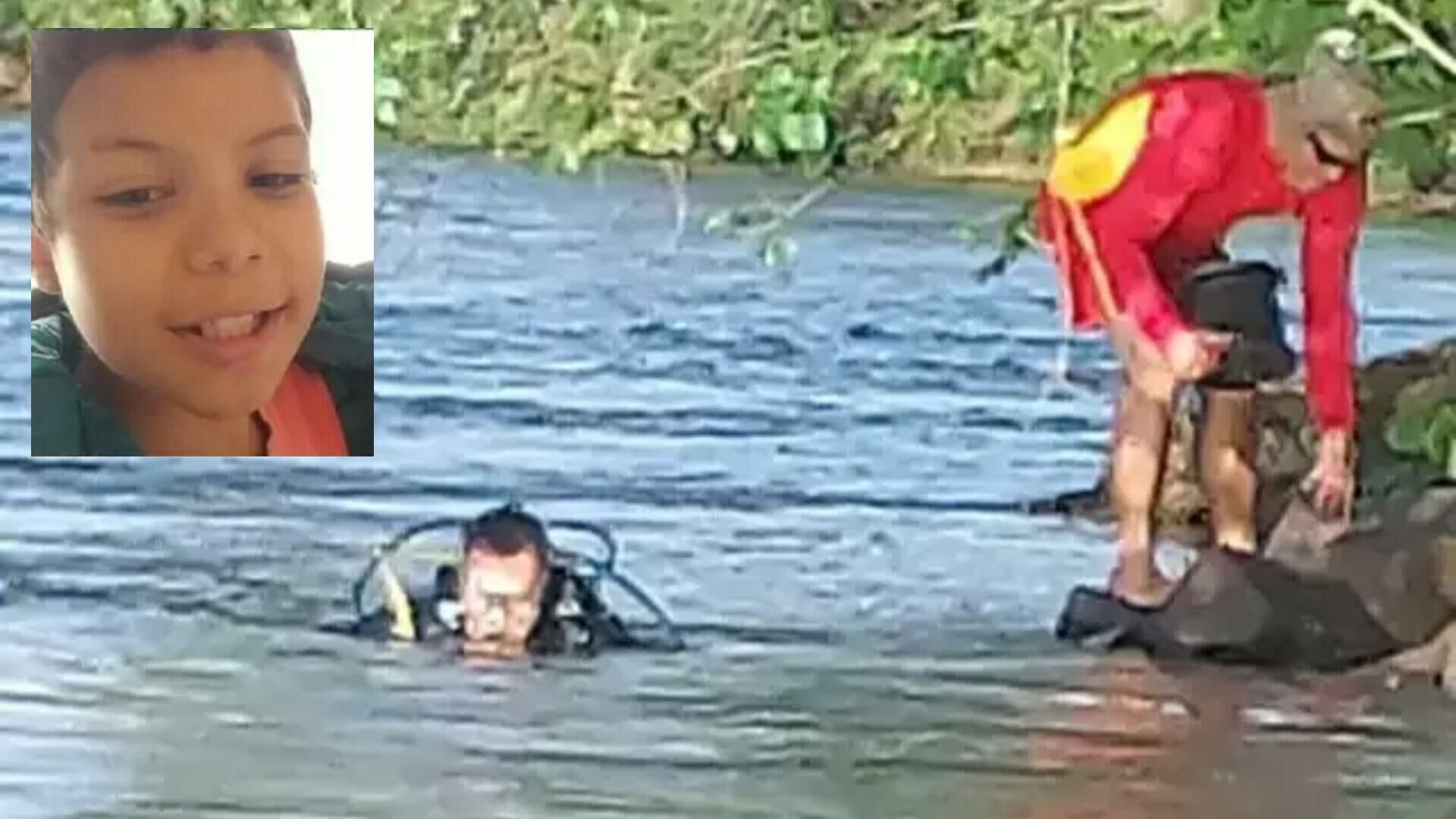 Imagem de compartilhamento para o artigo Corpo de adolescente é encontrado após dois dias de buscas no Rio Verde, em Água Clara da MS Todo dia